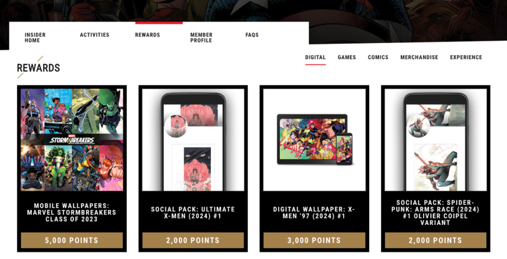Get Free Marvel Stuff For Being A Marvel Fan - Digital Rewards Get Free Marvel Stuff For Being A Marvel Fan - Digital Rewards