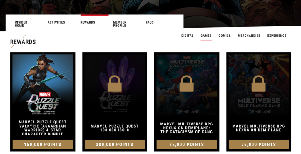 Get Free Marvel Stuff For Being A Marvel Fan - Games Get Free Marvel Stuff For Being A Marvel Fan - Games